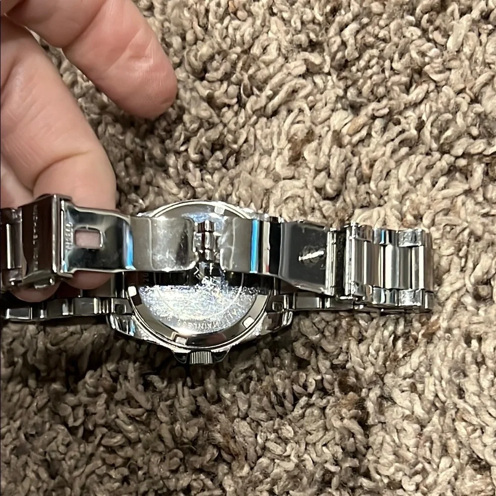 Michael Kors Silver Crystal Watch